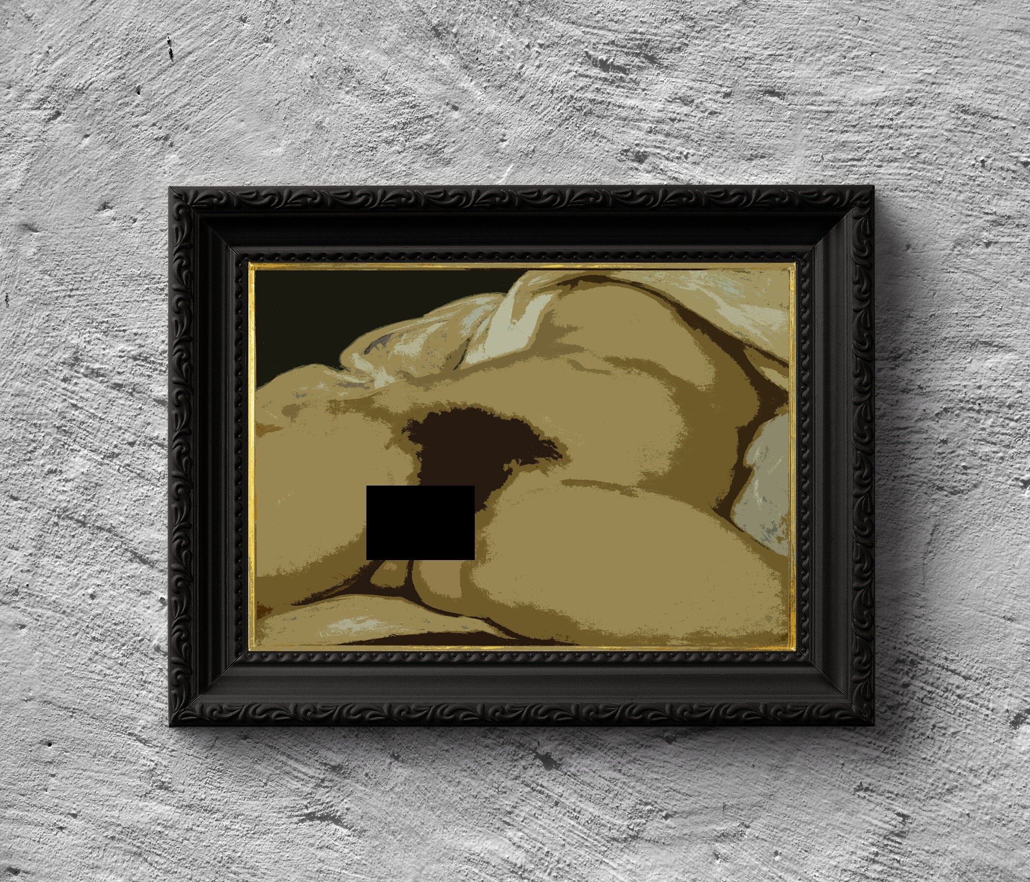 Origine du Monde der Ursprung der Welt Gustave Courbet Etsy