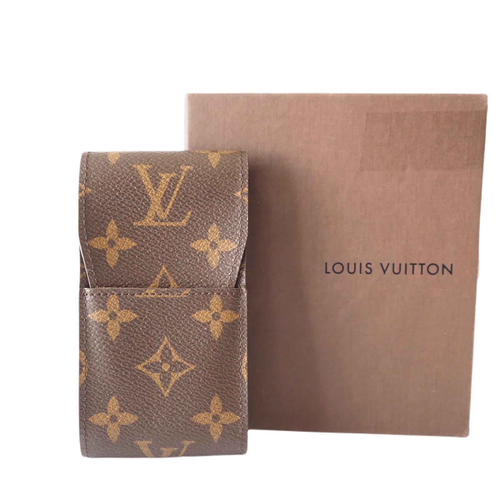 LOUIS VUITTON Etui Cigarette Case Monogram Leather M63024 