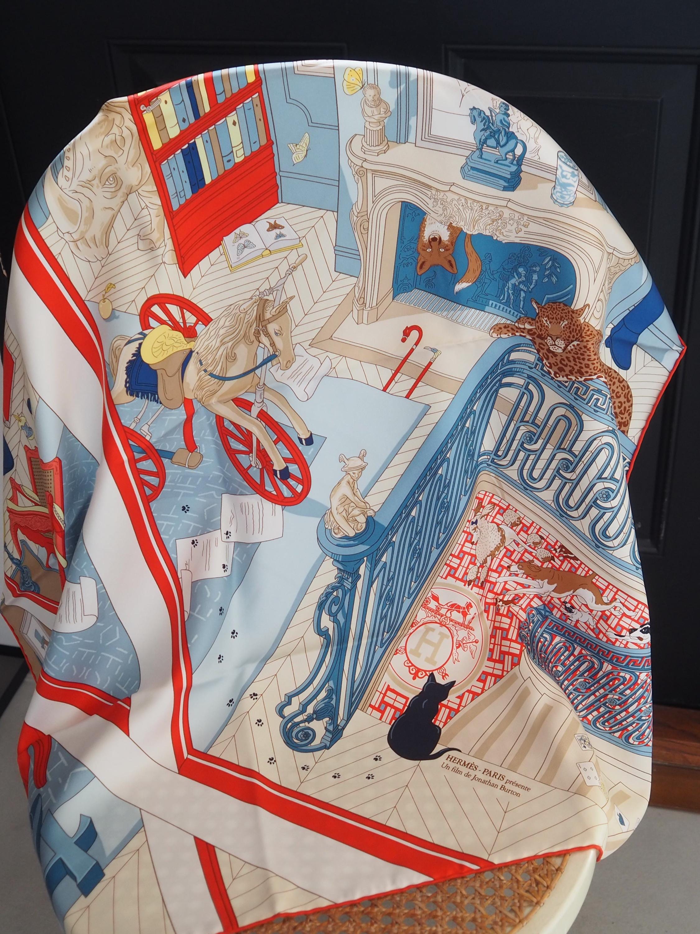 HERMES Scarf Care 90 