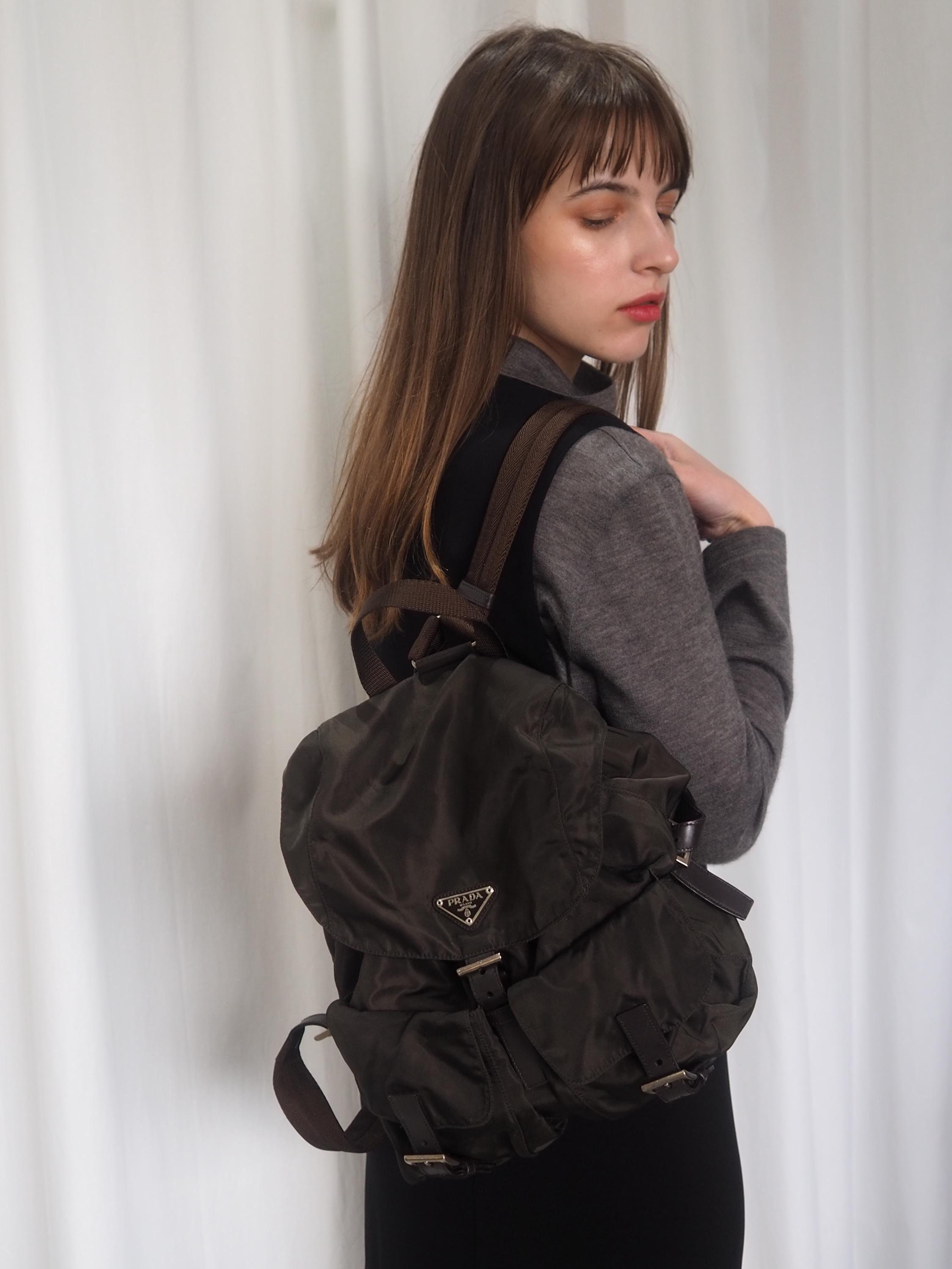 Vintage Prada Backpack - Etsy Vintage Prada Backpack - Etsy