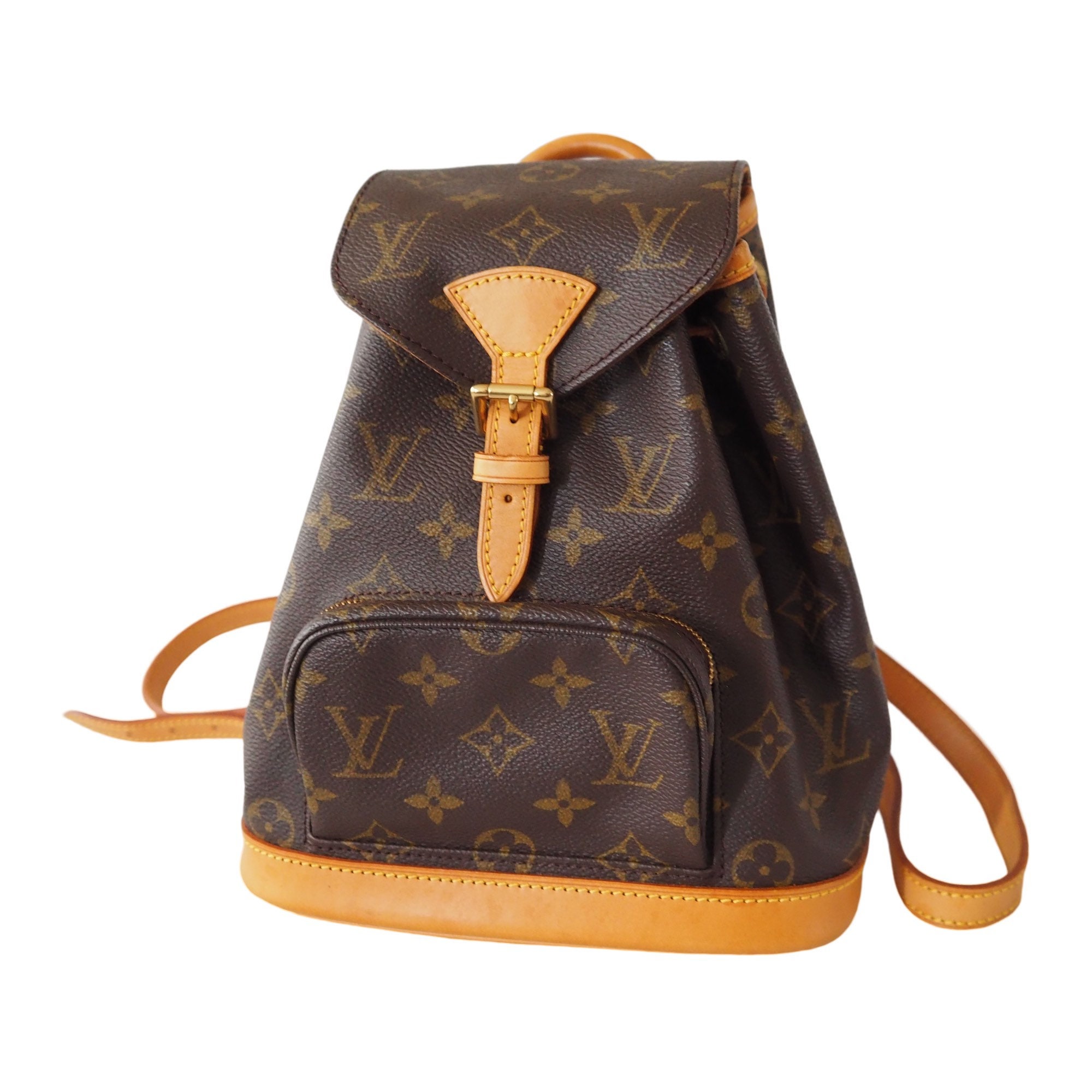 LOUIS VUITTON Monogram Mini Montsouris PM Unisex Backpack 