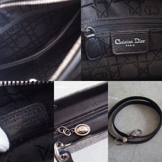 Christian Dior Lady Dior 2way Handbag Shoulder Gr… - image 10
