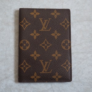 Authentic LOUIS VUITTON passport Wallet Monogram