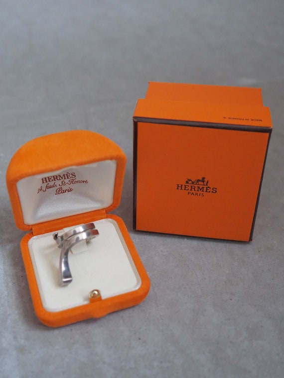 HERMES シルバーリング Clou de forge GM クルー・ド・フォルジュ GM リング[] Clou de Forge GM Ring