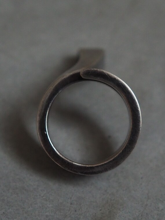 HERMES Clou de forge Ring SV 925 Silver size (US)… - image 6