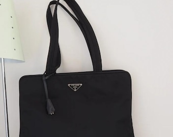 Y2K Prada Tessuto Sport Nero Shoulder Bag - Etsy