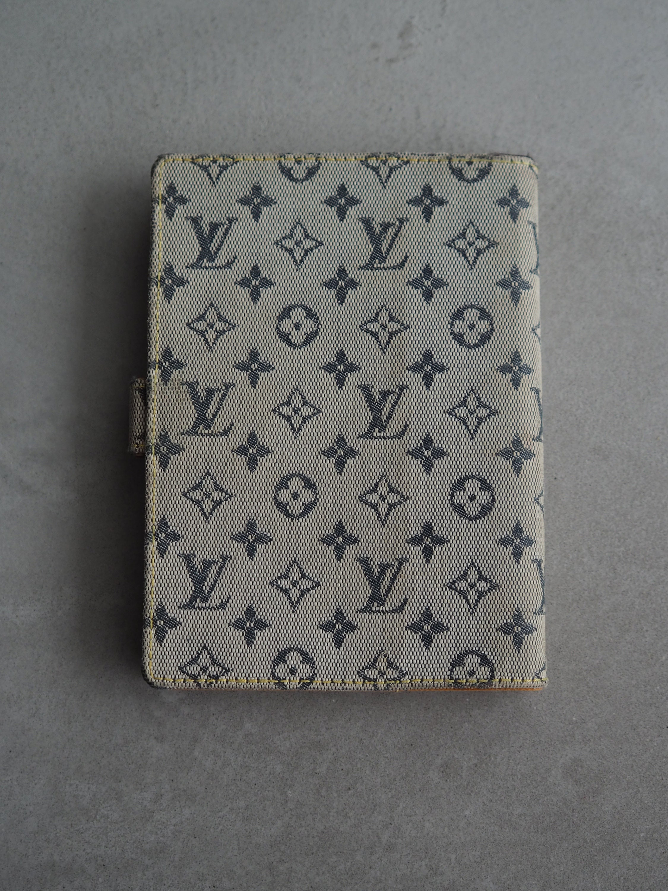 LOUIS VUITTON Mini Monogram Agenda PM Day Planner Cover Lv 