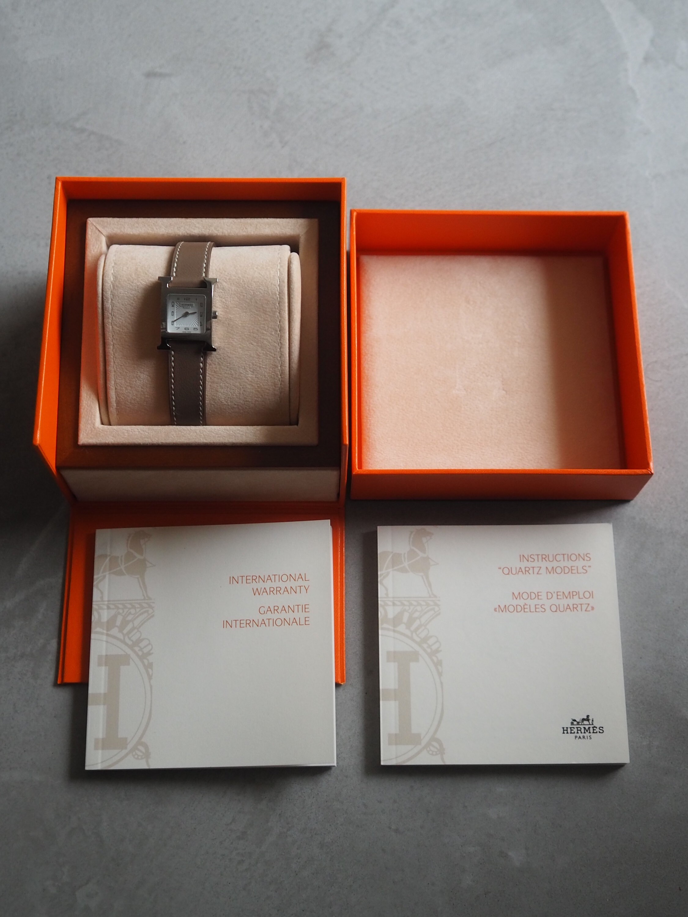 hermes watch case