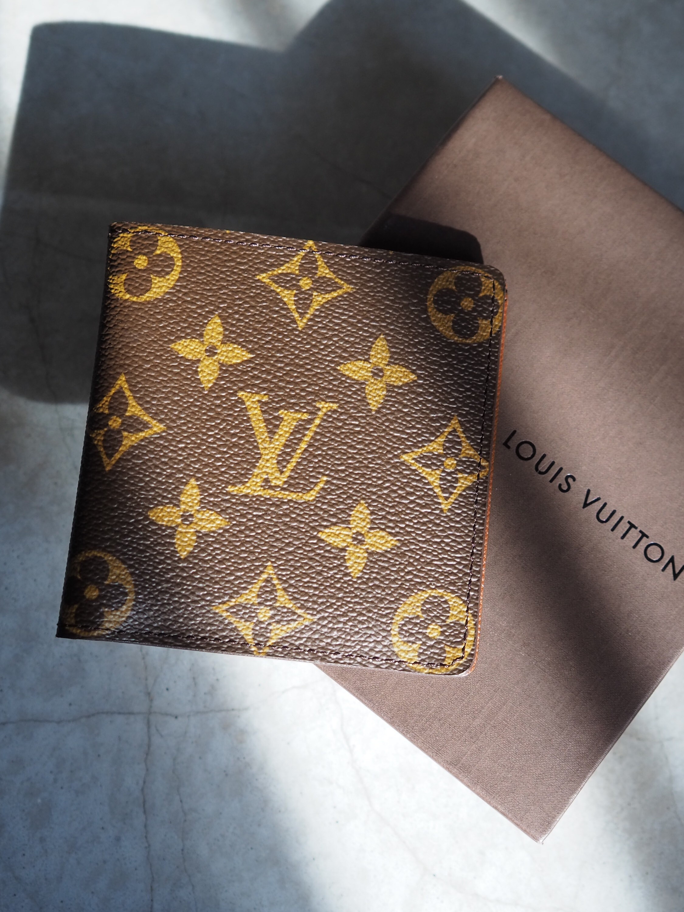 Louis Vuitton, Bags, Louis Vuitton Porte 2 Cartes Monogram Canvas Leather  Slim Credit Id Wallet
