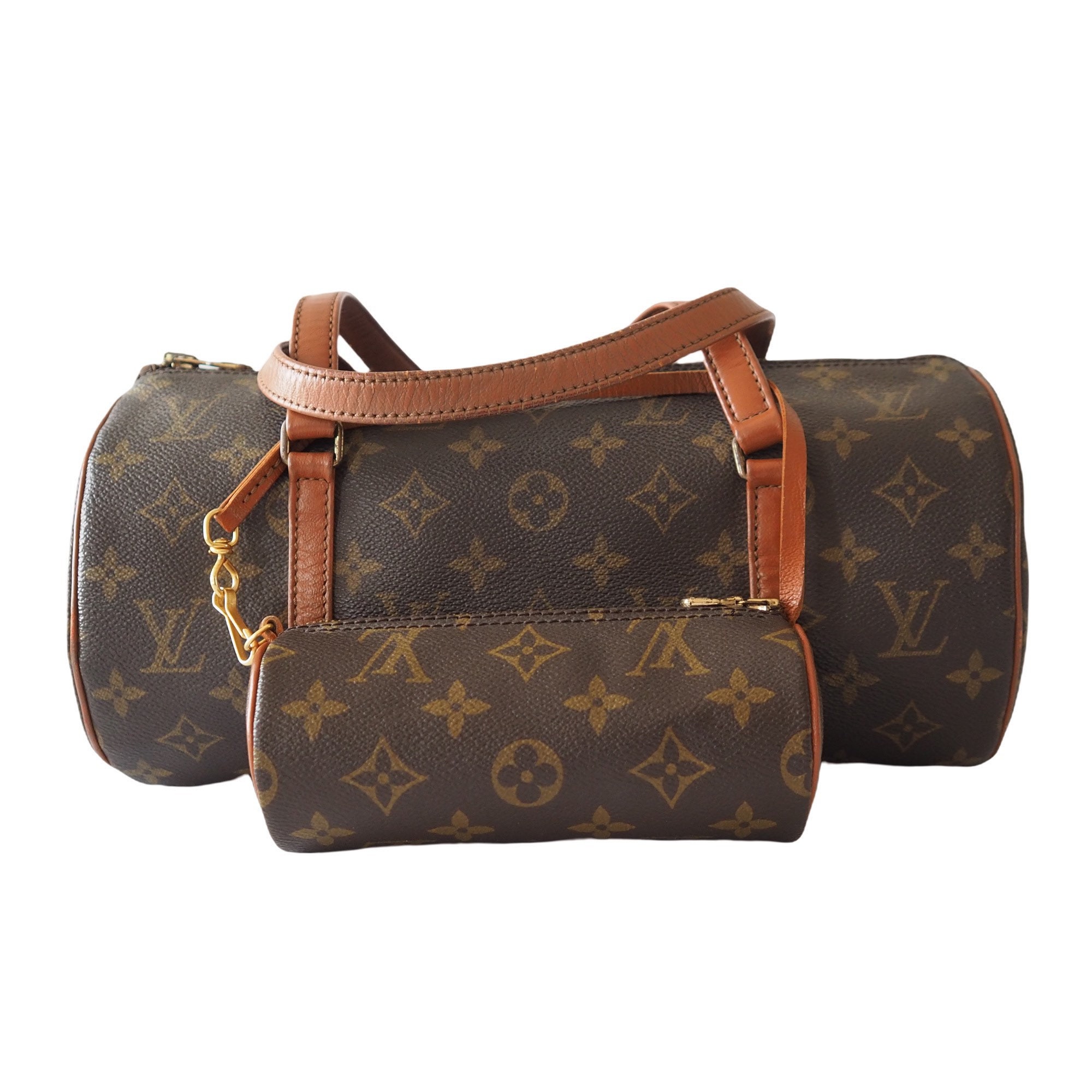 Louis Vuitton Monogram Papillon 30 Hand Bag Vintage M51365 LV Auth