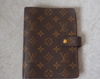 Louis Vuitton Medium Ring Agenda Cover Vuittonite Monogram