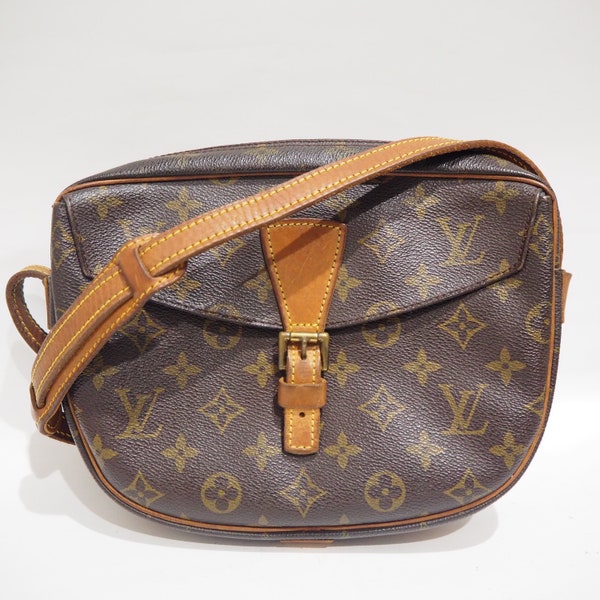 Auth Louis Vuitton Monogram Jeune Fille mm Shoulder Bag Brown Vintage