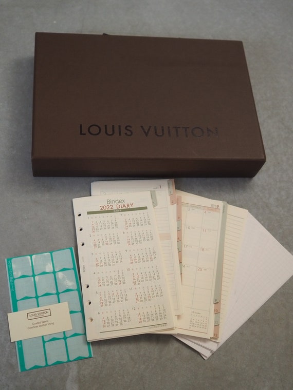 Louis Vuitton Damier Graphite Medium Ring Agenda MM Diary Cover