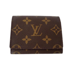 LOUIS VUITTON Card Pas Case Purse ID Brown Monogram Authentic -  Denmark