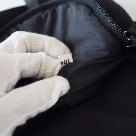 PRADA Nylon Pelle Sacchetto Mini Borsa a Mano Sport Nero Logo | Etsy Italia