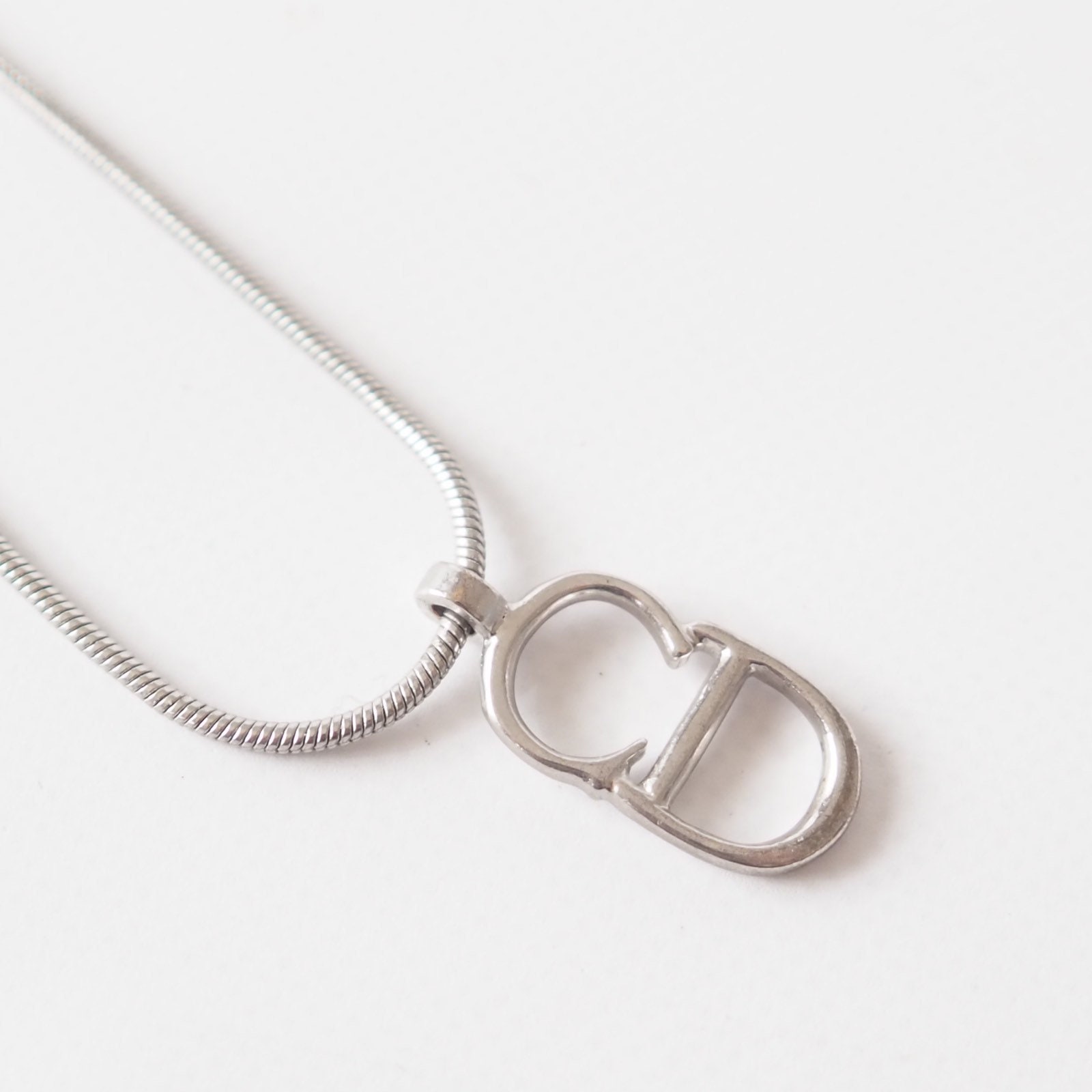 Vintage Dior Necklace CD logo SEEJOUR #44 Vintage Dior Necklace CD logo SEEJOUR