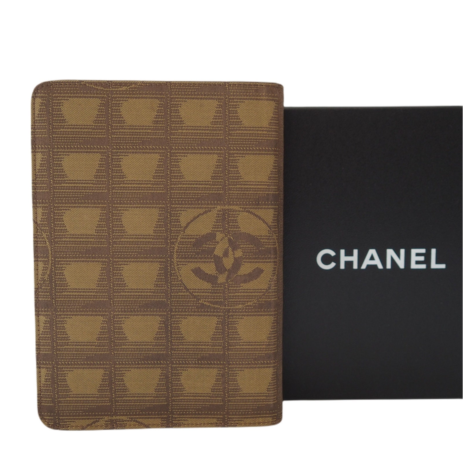 chanel passport holder