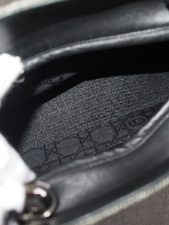 Christian Dior Lady Dior 2way Handbag Shoulder Gr… - image 9