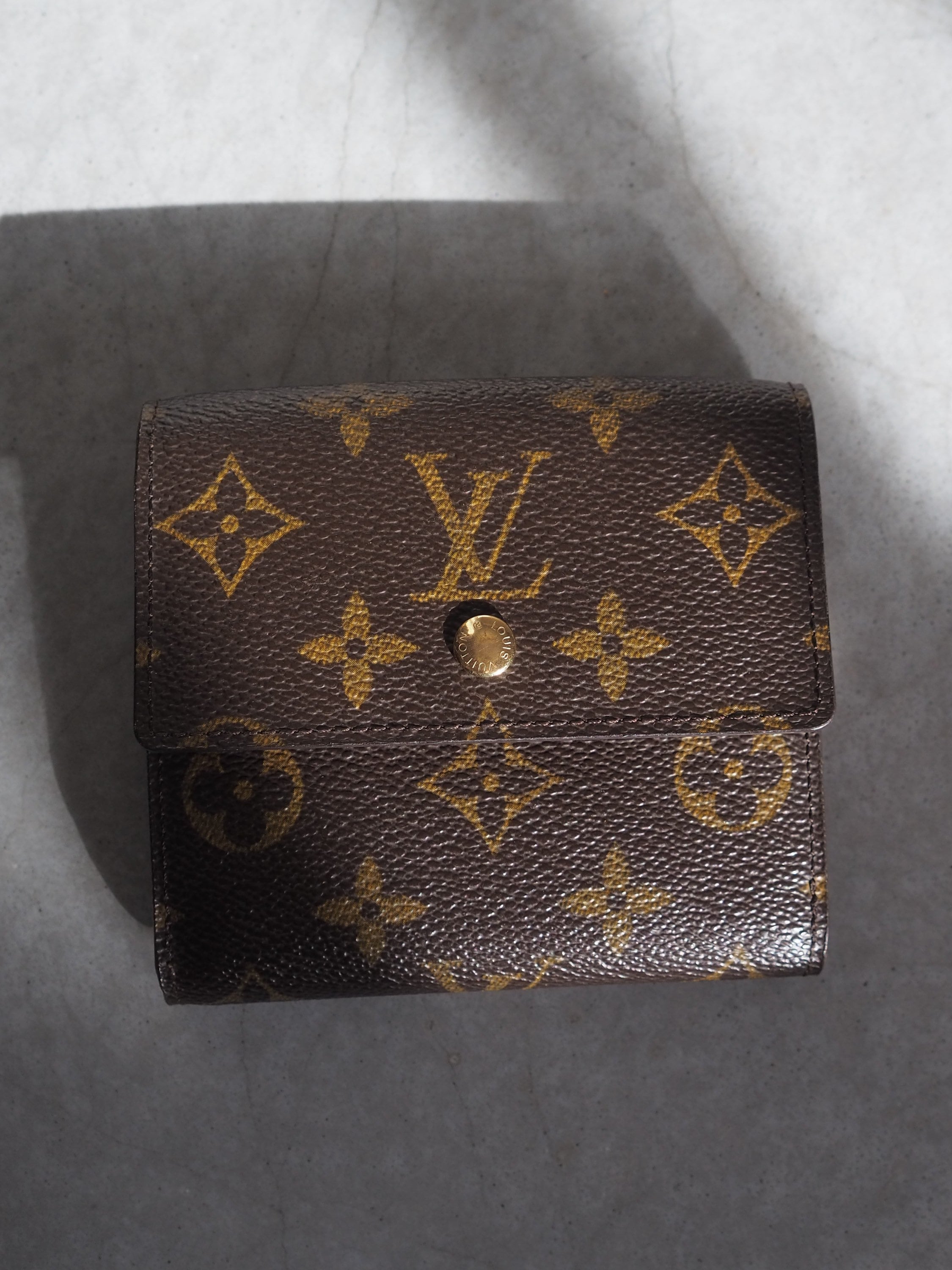 100% Authentic Louis Vuitton Small Monogram Zip Wallet Made In Spain