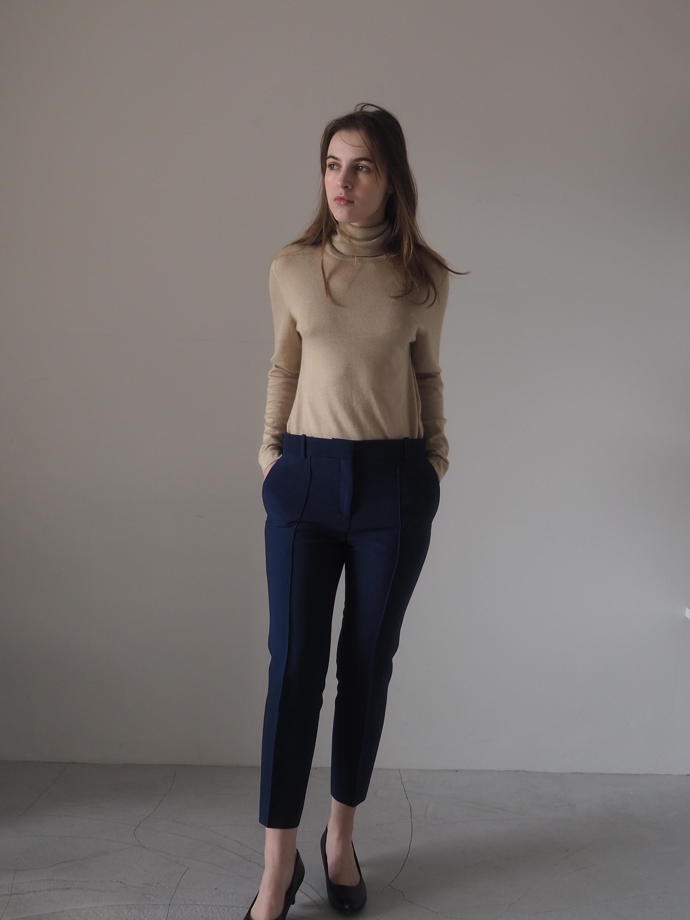 CELINE by Phoebe Philo Slacks Size 36 Navy Vintage Authentic - Etsy