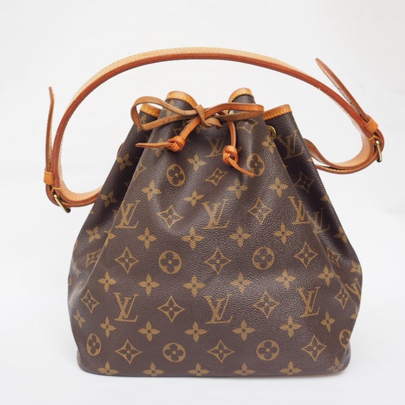 Louis Vuitton Shoulder Bag Petit Noe M42226 Beige