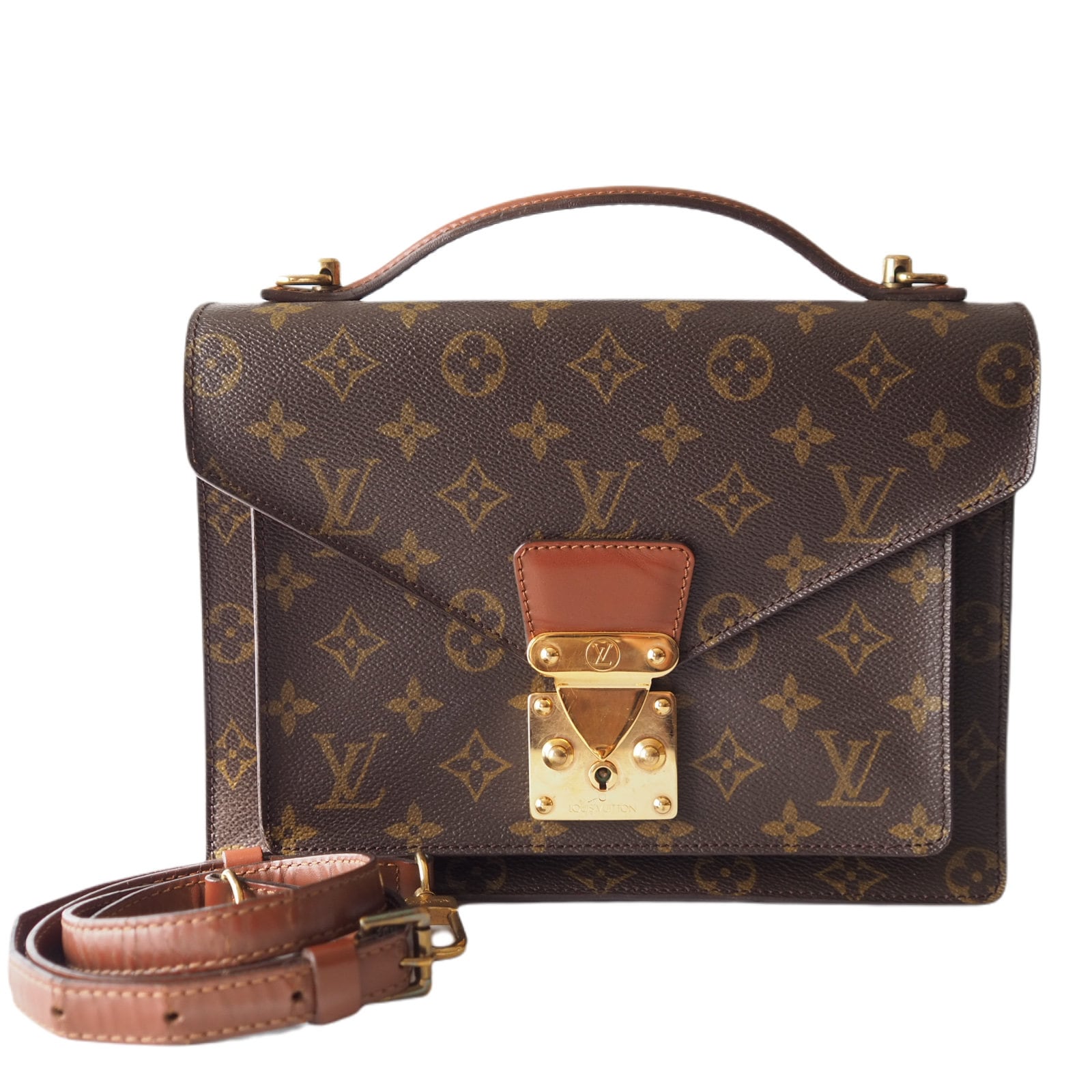 LOUIS VUITTON Louis Vuitton Louis Vuitton unisex shoulder bag Monceau