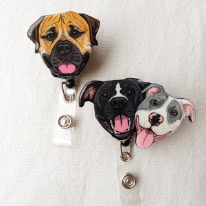 Custom Pet Badge Reel