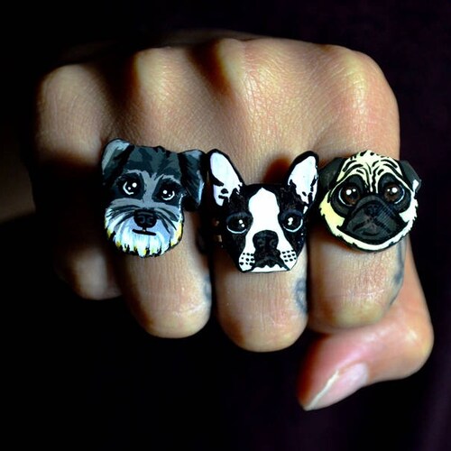 Custom Pet Rings Etsy
