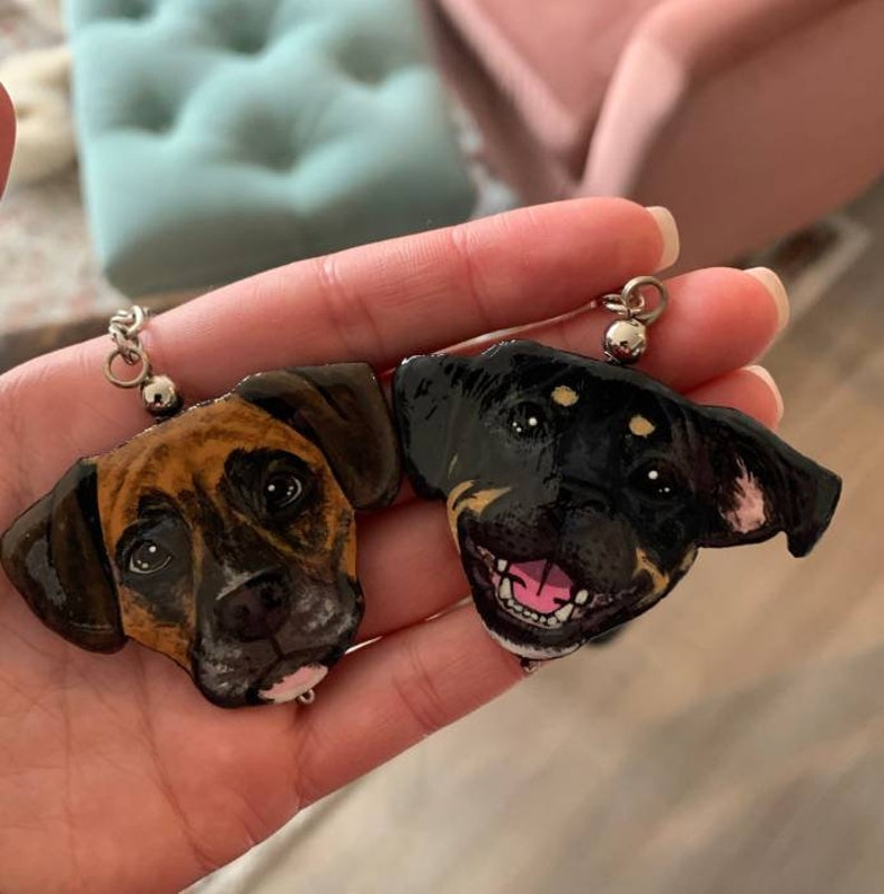 Custom Pet Keychain & Portrait Etsy