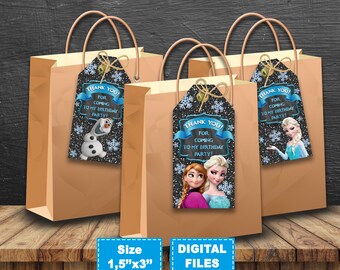 Frozen party favor | Etsy