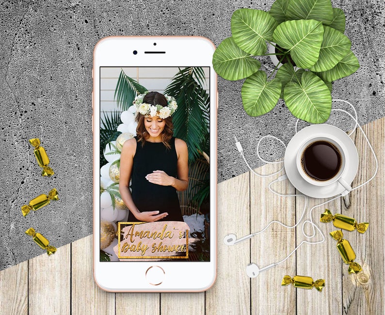 Baby Shower Snapchat Filter Baby Shower Snapchat Geofilter Etsy