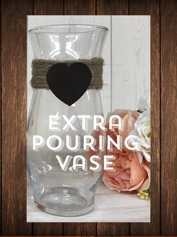 Unity Sand Ceremony Set Extra Pouring Vases Sand Ceremony Etsy