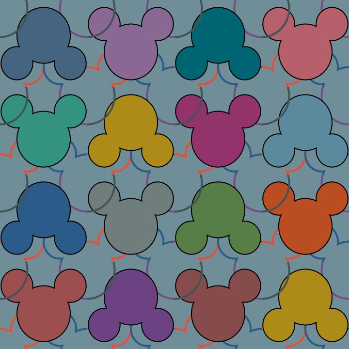 Seamless Mouse lots of shades Designs Bonus SVG | Etsy