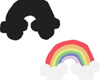 Mickey in the clouds SVG Cut Files