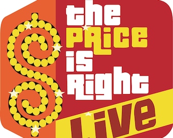 The Price is Right  LIVE SVG PNG JpEg