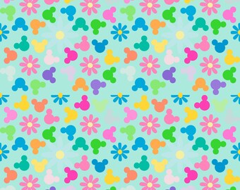 Seamless Mouse Spring Designs Bonus SVG
