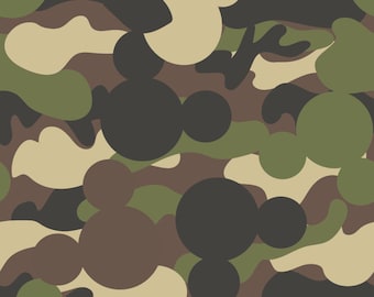 Seamless Mouse Camo Designs Bonus SVG