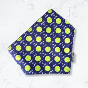 Ball is Life Dog Bandana | Dog Neckerchief | Bow Tie | Handmade