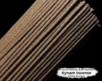 Exclusive White Kynam/Kyara Incense from China Hainan & Vietnam Nha Trang, Handmade 10g