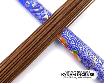 100% Sinking White Kynam Agarwood Incense A3 from Vietnam Nha Trang, 10g pack