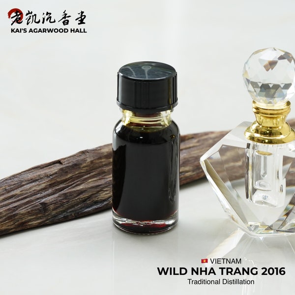 Kai’s Oil Series 001 – Wild Nha Trang 2016 | Reines handwerklich hergestelltes Oud-Öl aus vietnamesischem Nha-Trang-Adlerholz, traditionelle Destillation der alten Schule