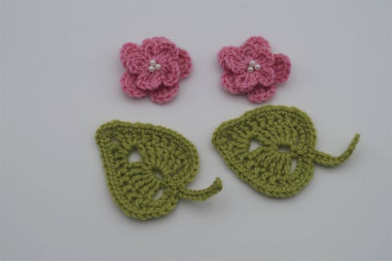 Crocheted Owl Handmade application Gardmaking sewing scrapbooking Appligue patch embellishment kids crochet cap