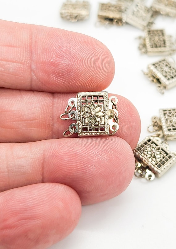 Triple on sale rhodium plated