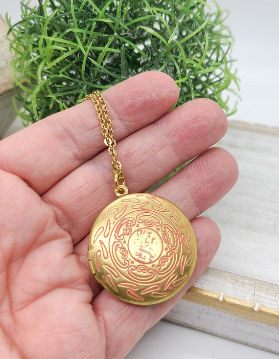 Women's cheap lockets gold