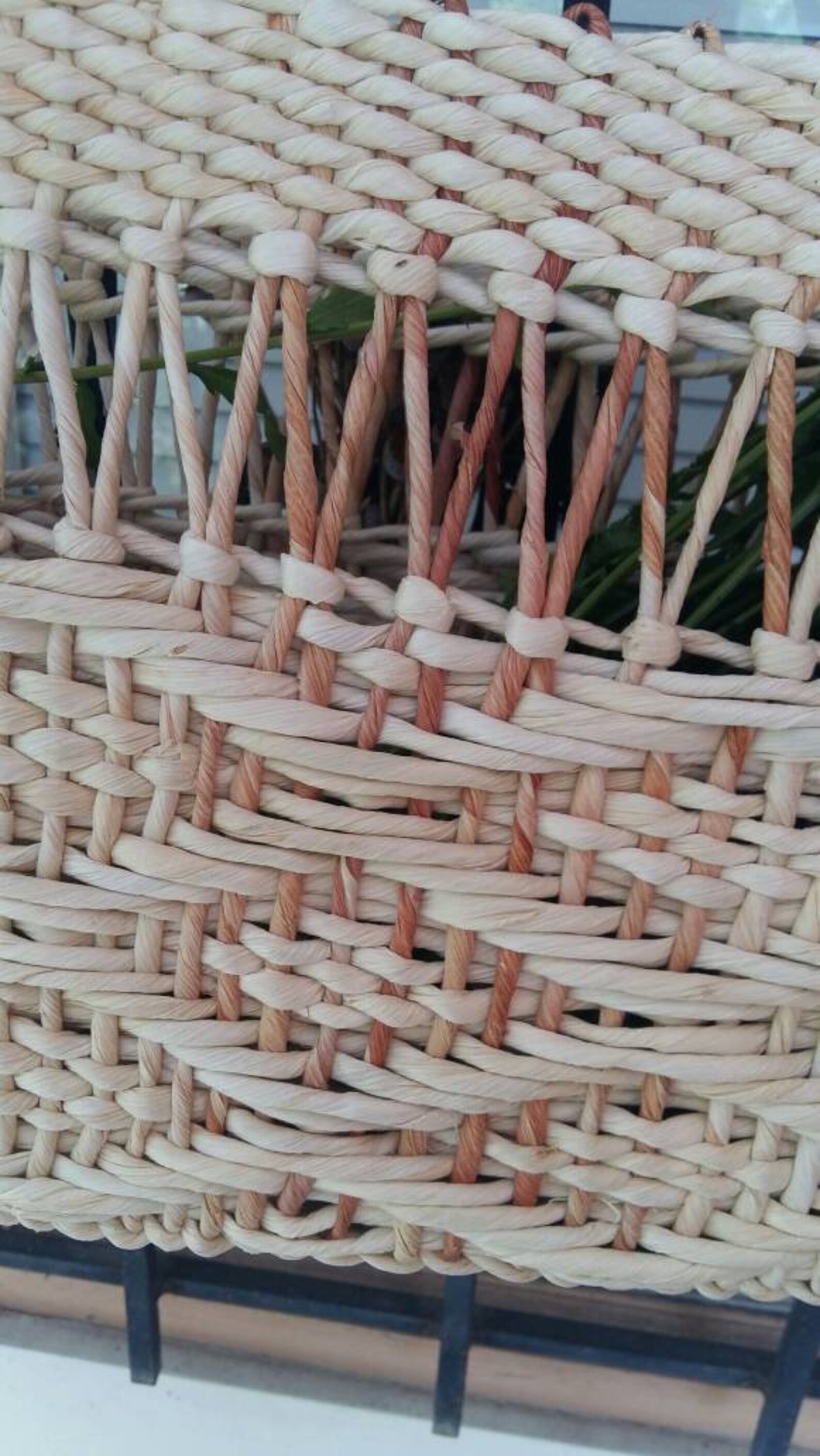 Woven Corn Husk Straw Boho Bag Summer Picnic BasketBeach Etsy