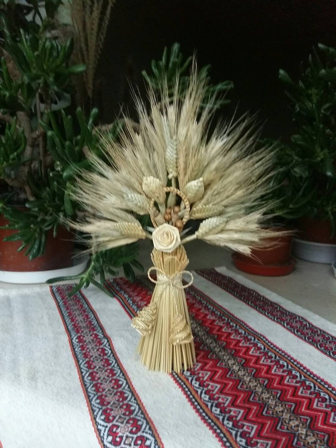 Ukrainian Traditional Christmas decorations didukh Straw Etsy