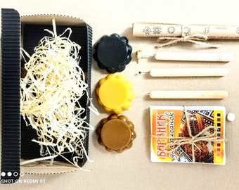 Gift set Easter Egg Decoration Kit , Ukrainian Pysanka, Paint Your Own, Kistka, Easter gift, Delrin Kistky Set, Pysanky Wax Resist Tools