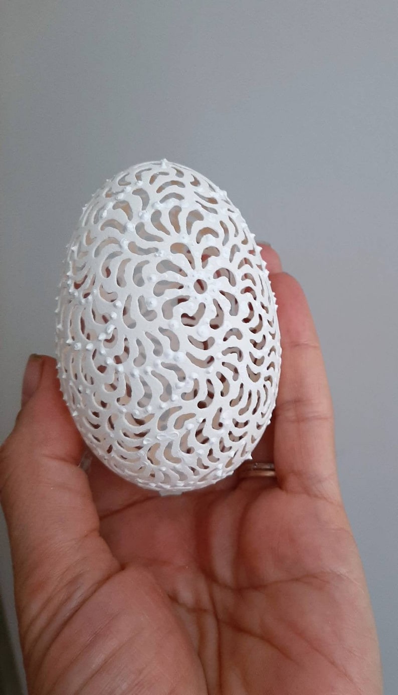 Hand Carved Goose Egg Shell, Unique Home Decor - Etsy