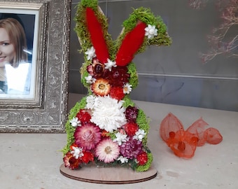 Easter rabbit,wooden bunn, rabbit figurine,little l rabbit, Easter decor