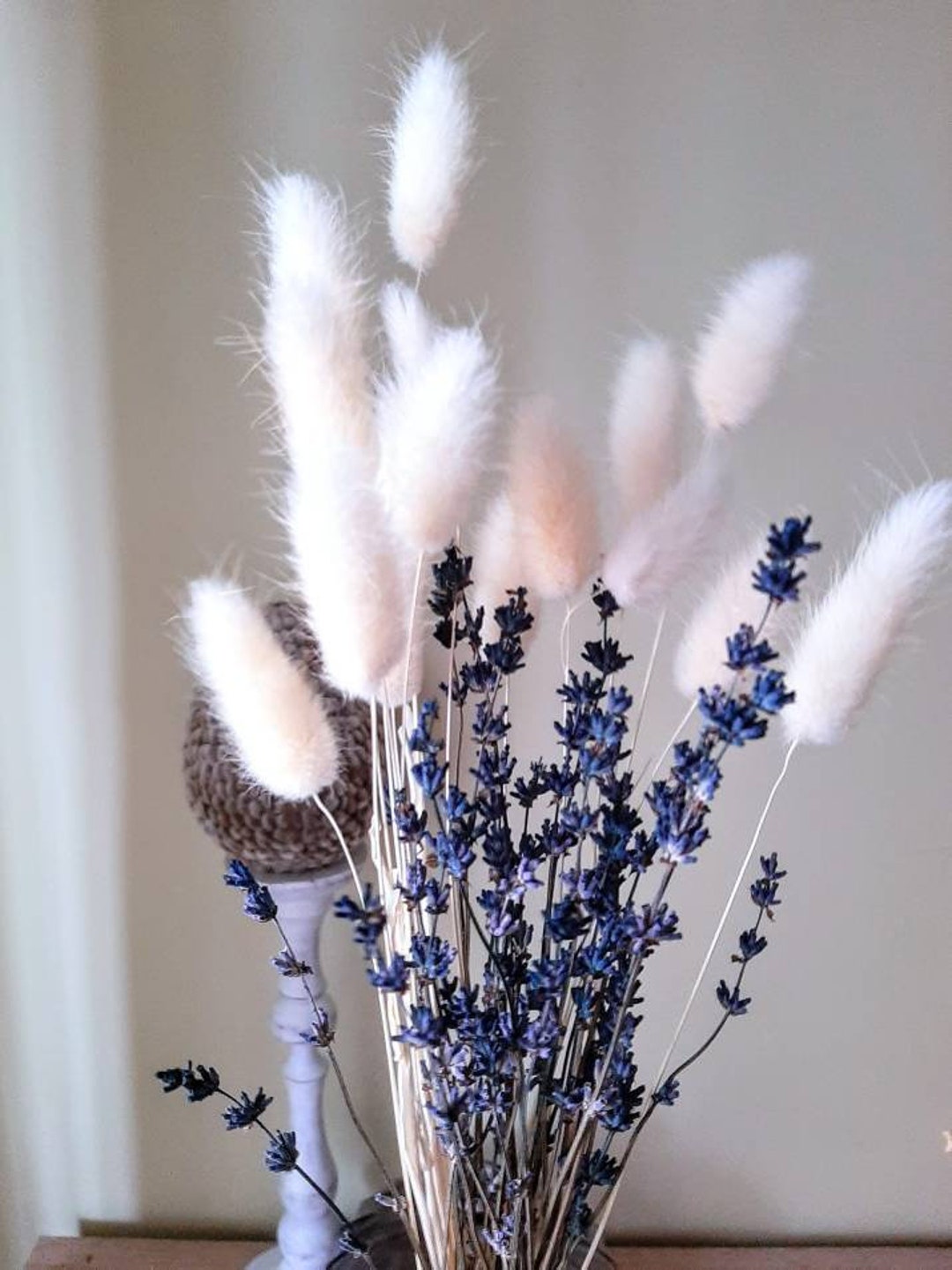 Dried English Lavender Bunch 200-250 Stems 3 Oz Preserved 